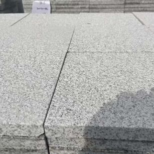 庆阳 白麻花岗岩石材推荐 荔枝面地铺石