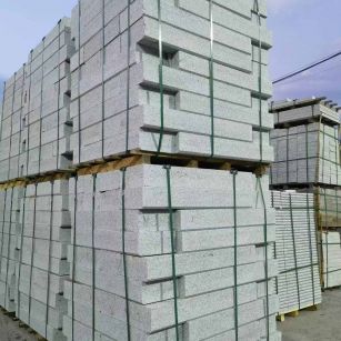 庆阳 芝麻白花岗岩路沿石，路缘石，路肩石，道牙，立缘石，马路牙子，街沿石，侧石等