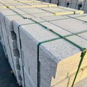 庆阳 白麻花岗岩路沿石，马路牙子，路缘石，平石，立缘石等