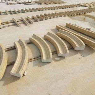 庆阳 黄金麻花岗岩别墅线条