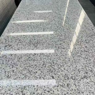 庆阳 白麻花岗岩光面毛板