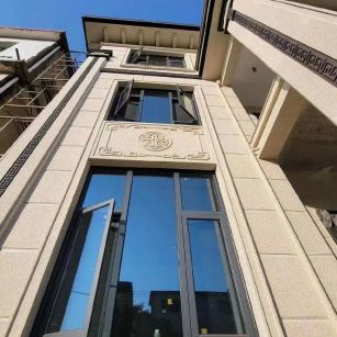 庆阳 黄金麻荔枝面别墅外墙干挂效果展示