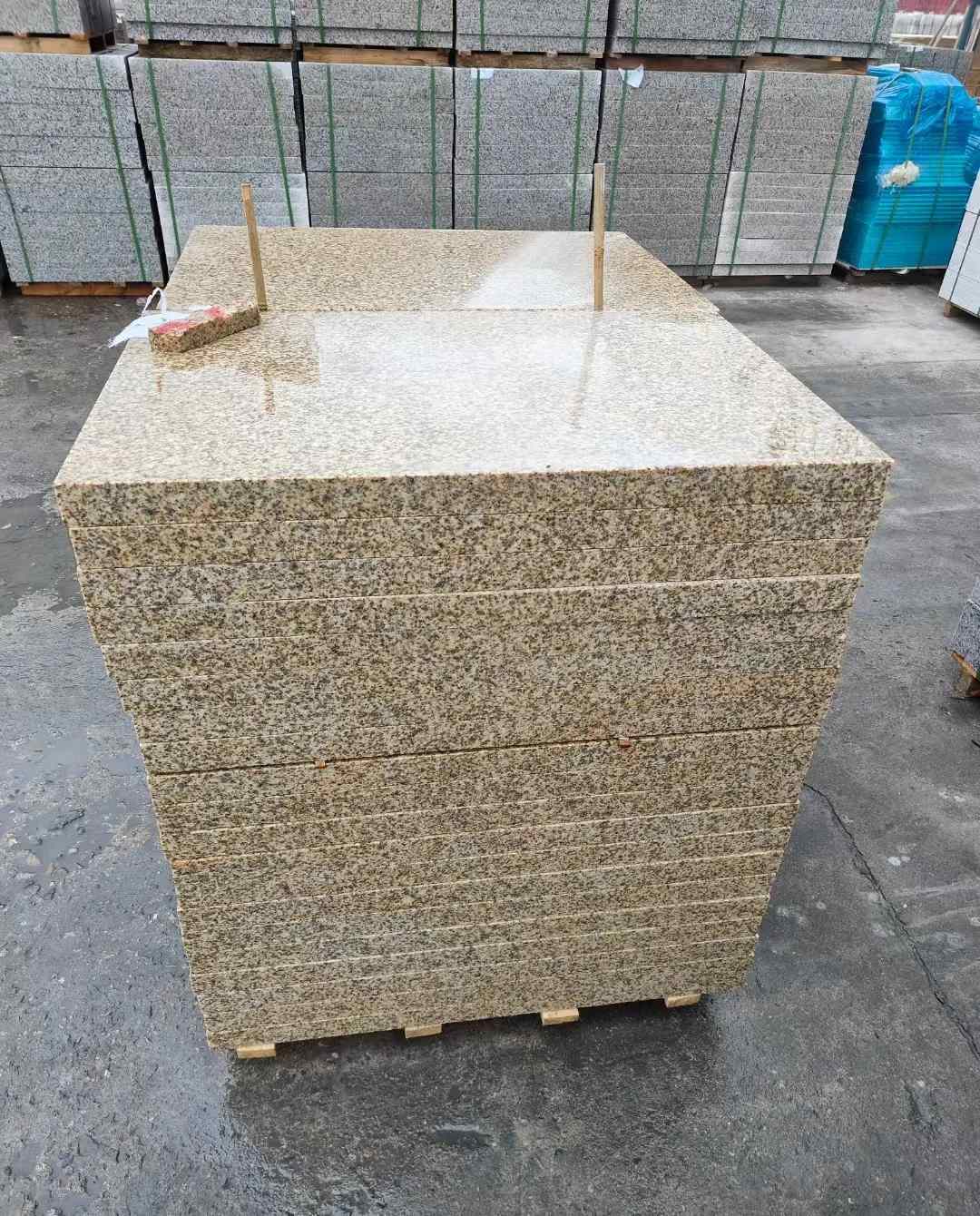 庆阳 湖北黄金麻花岗岩石材荔枝面外墙石材