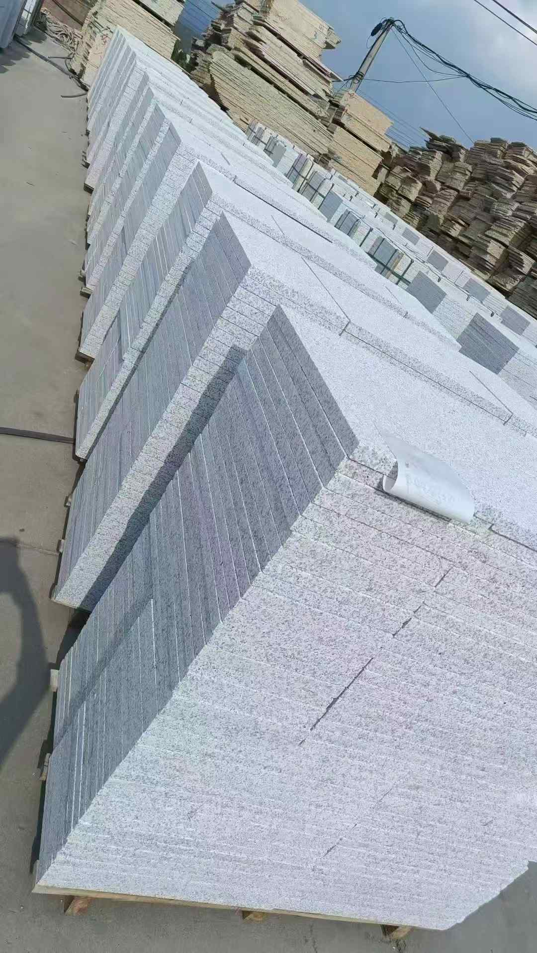 庆阳 白麻荔枝面花岗岩地铺石