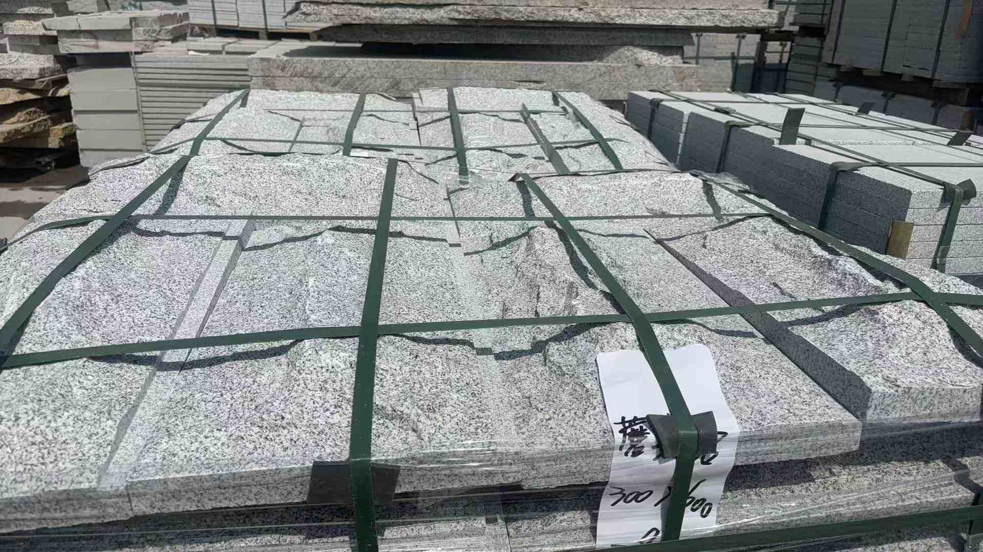 庆阳 芝麻白蘑菇石成品