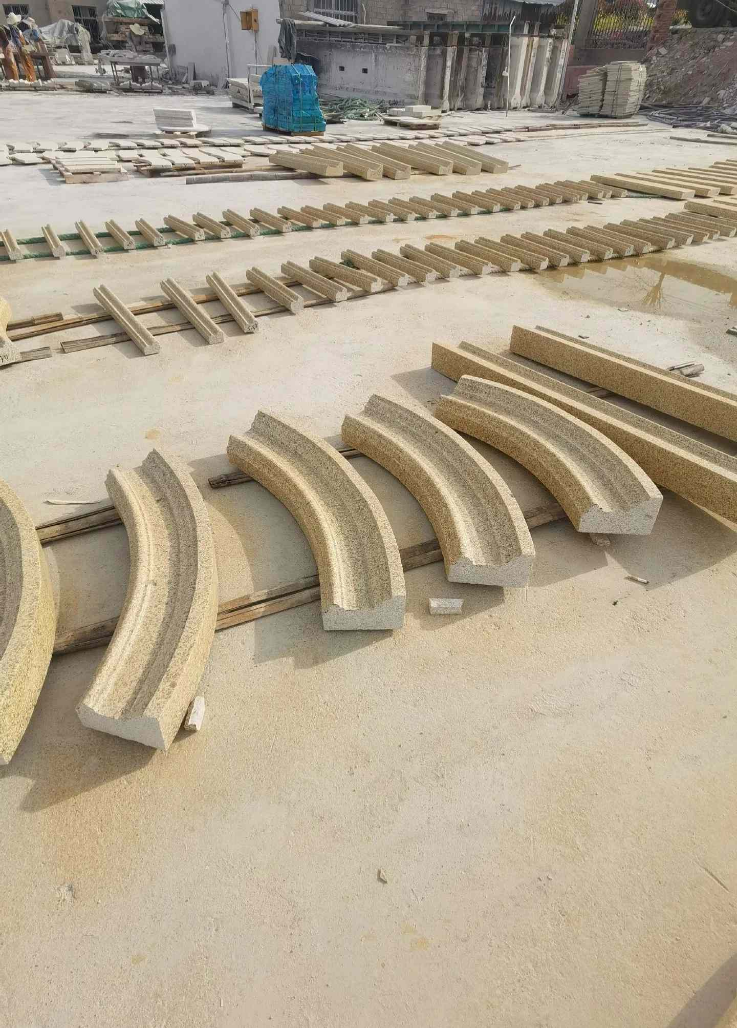 庆阳 黄金麻花岗岩别墅线条