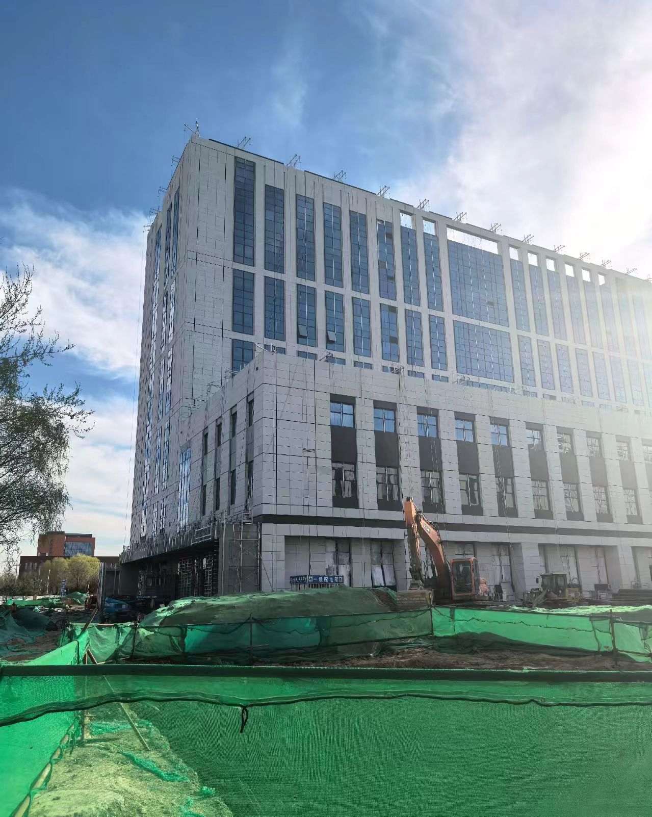 庆阳 白麻花岗岩石材外墙干挂