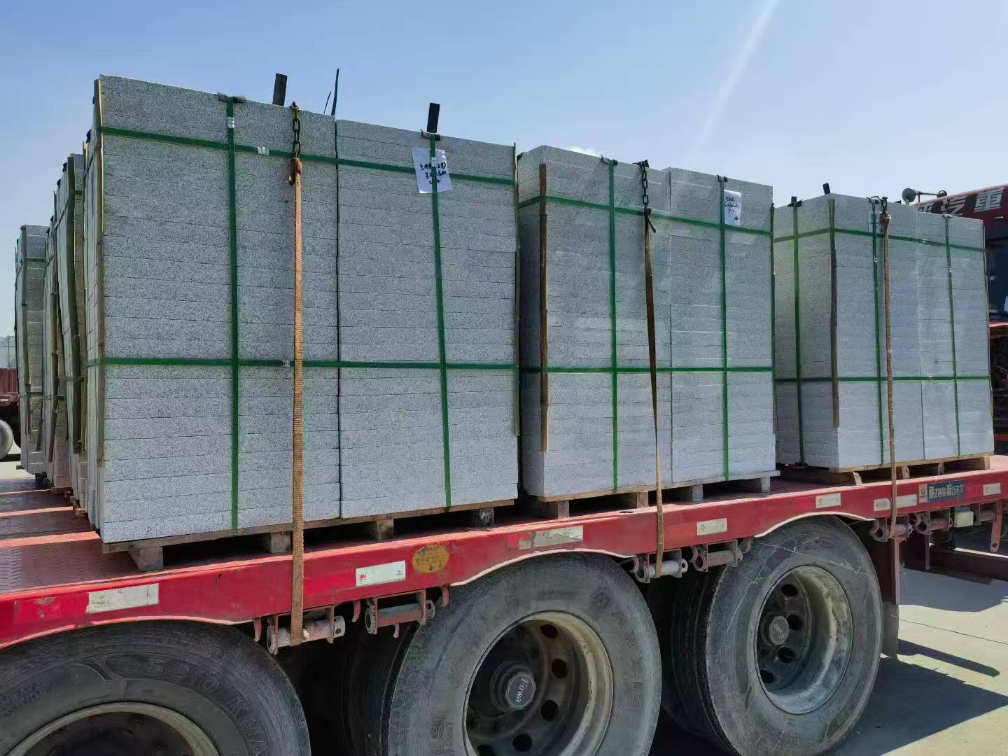 庆阳芝麻白花岗岩出货日常地铺石