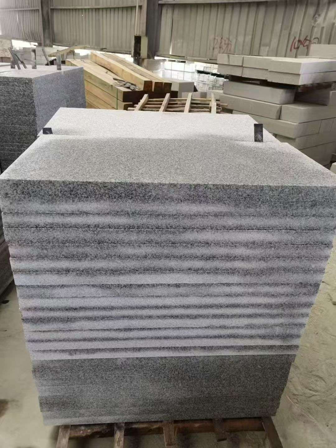 庆阳 芝麻白5公分火烧地铺成品，900*400，规格可定制